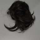 BARSDAR Straight Brown Hair Bun Extension - Synthetic Elastic Messy Ponytail Scrunchie for Women - Short Daily Hairpiece - Dark Brown Mixed (1 Count (Pack of 1))