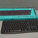 Logitech MK295 Wireless Mouse & Keyboard Combo with SilentTouch Technology, Full Numpad, Advanced Optical Tracking, Lag-Free Wireless, 90% Less Noise - Graphite