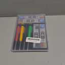 Nicpro 4 Pack Carpenter Pencil with Sharpener, Mechanical Carpenter Pencils with 52 Refills, Construction Pencil Heavy Duty Woodworking Pencils for Architect (Red, Black, Yellow, Blue)