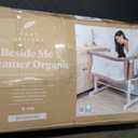 Baby Delight Beside Me™ Dreamer Bassinet | Bedside Sleeper & Baby Bassinet | 8-Position Height Adjustment | 100% GOTS Certified Organic Cotton Fabric | Organic Mocha