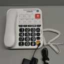 VTECH SN1127 Amplified Corded Answering System. 8 Photo Speed Dial, 90dB Ringer Volume, Big High-Contrast buttons, Audio Booster(+40db), Visual Ringer. Perfect for Seniors, Visually & Hearing Impaired