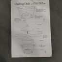 Chafing Dishes for Buffet 4 Pack, 3Qt and 5Qt High Grade Chafing Dish Buffet Set with Extra Food Pans and Serving Tongs, Chafing Dish with Glass Lid for Birthday, Wedding, Blue