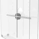 Missyou 3D Hologram Fan cover for 46CM for Collectibles Assemble Clear Acrylic Box Alternative Glass Case for 3D Hologram Fan or Holographic Projection (For 18.1 inches and below)