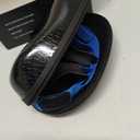 Silicone Dry Eye Sleep Mask, Hydrating Moisture Chamber Glasses for Dry Eyes Relief & Style Comfort, 100% Light Blocking Total Eye Seal for Sleep, Travel Meditation, Portable Blue Eye Mask