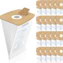20 Pack Style MM Vacuum Bags Compatible with Eureka Style MM Eureka Mighty Mite 3670 and 3680 Series Canister Vacuums, Replaces Part # 60295, 60295A, 60295B 60295C, 60296 & 60297A