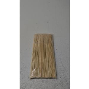 200PCS 12 inch Bamboo Skewers for Wooden Sticks BBQAppetiserFruitCocktailKabobChocolate FountainGrillingKitchenCrafting and Party. =3mm, More Size Choices 12"