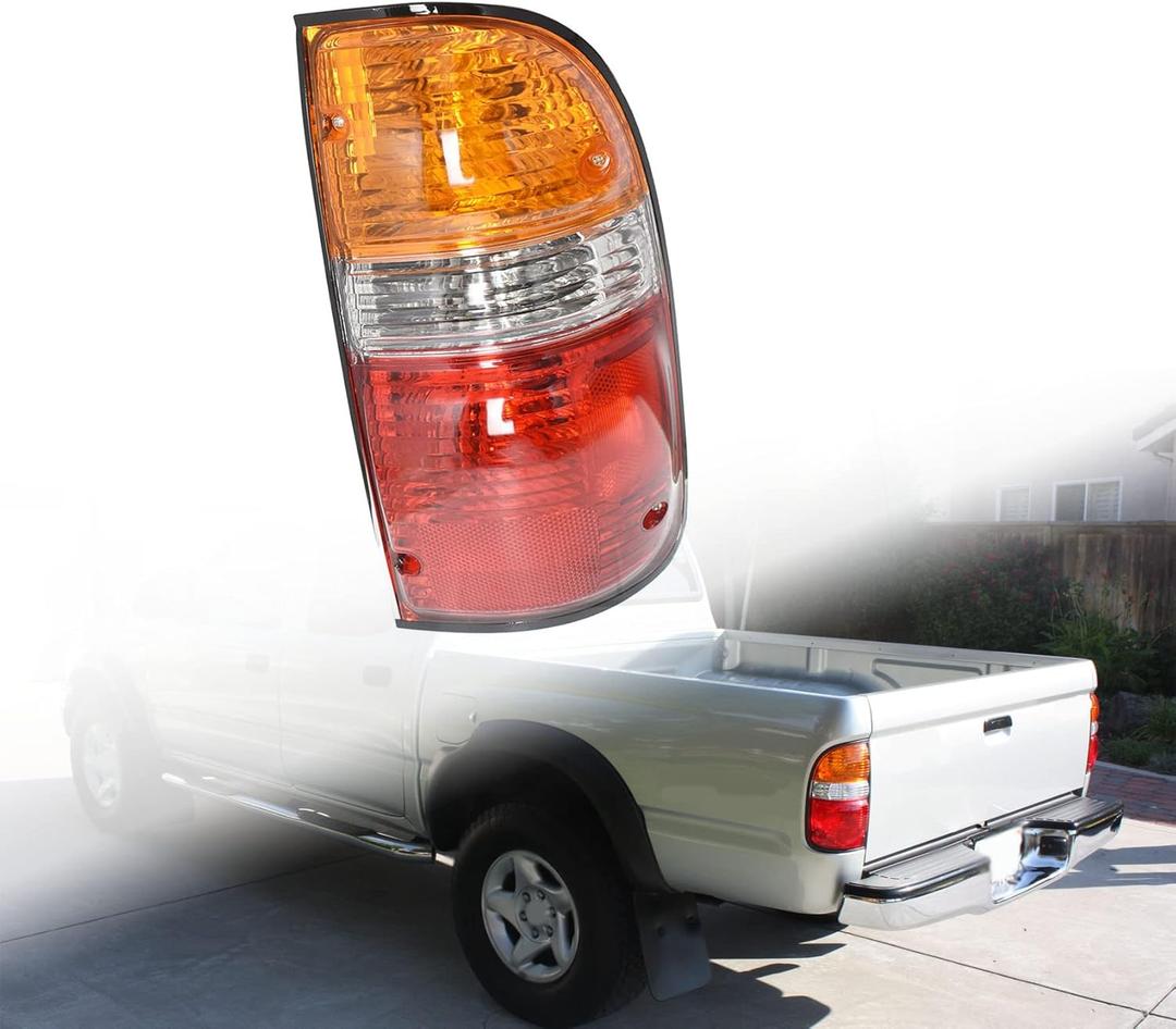ANTUKO Rear Right Tail Light Assembly Replacement for Tacoma 2001-2004 Passenger Side