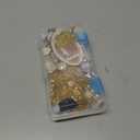 2 x DoDoBeads Game Day Junk Socks Charms Kit, Gold Brooches and Pins for Women, Pearl and Rhinestone Sock Charms with Safety Pins, DIY Accessories for Decorating and Personalizing Socks (Game Day Glam)