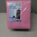 BALEINE 5PK Heavy Duty Garment Bag with Shoe Storage Travel Bag for Dresses, Suit, Coats Travel Essential (60", Pink)