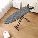 caius Ironing Board with Iron Rest, Ironing Area 43"x13" Heavy Duty, Easy to Fold