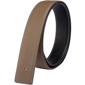 Vatee's Reversible Genuine Leather Belts For Men/Women Replacement Belt Strap Without Buckle 1.25"/1.34"/1.5" Wide (113: Black / Khaki) Vatee's Reversible Genuine Leather Belts For Men/Women Replacement Belt Strap Without Buckle 1.25"/1.34"/1.5" Wide (113: Black / Khaki)
