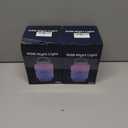 2 x Night Light, Table Bedside Lamp for Kids, Dimmable Touch Lamp with 8 Brightness Levels and RGB Modes, Timer & Memory Function, Portable LED Night Light for Bedroom, Baby Nursery, Living Room, Outdoor