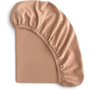 mushie Stretchy & Soft Crib Sheet | Fitted 28" x 52" (Natural)