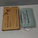 Blissful Diary Muslin Baby Hooded Towel, Soft and Absorbent Bath Towel for Newborn, Infant, Toddler, Unisex, 32x32 - Smart Bear (1 Pack)