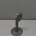 Nulaxy Magnetic Full Aluminum Cell Phone Stand for MagSafe with Metal Ring, 360 Rotating Phone Stand for Desk, Office Desk Accessories, Adjustable Phone Holder Compatible with All Phones, Gray