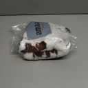 Woaboy Pack of 2 Luxury Faux Fur Throw Pillow Covers Cowhide Decorative Soft Fluffy Plush Couch Throws Brindle Cushion Covers for Couch Living Room Sofa Bedroom 18x18 Inch