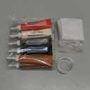 Leather & Vinyl Repair Kit, Leather Repair Kit for Car Seat, Shoes, Jacket, Sofa, Couch, Purse, Restores Faux, Artificial, Genuine Pleather, with Easy to Follow Instruction to Match Any Color