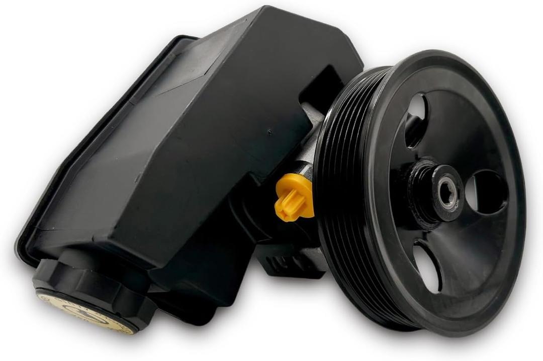 ALADICHE 20-38771 Power Steering Pump Assembly with Pulley Reservoir Compatible with 1996-2001 Jeep Cherokee,1997-2003 Jeep Wrangler,1997-2003 Jeep TJ