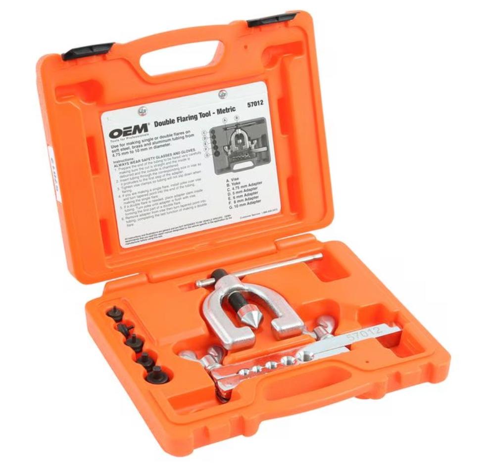 OEMTOOLS Metric Double Flaring Tool Kit