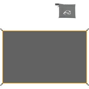 Wind Tour Portable Multifunctional Outdoor Camping Tarp Groundsheet Footprint Lightweight Floor and Ground Tarps for Camping Hiking with Carry Bag (51.2" x 83")