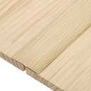 uxcell T-Molding Transition Strips, 9.84 ft x 1.97" (L x W) PVC Floor Flat Divider Strip Self Adhesive Vinyl Flooring Edging Trim for Joining Floor Gaps Doorways, Maple Wood Grain