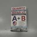 Quartz Countertop Repair Kit, Granite Repair Kit, Strong Bond, Seamless Fix, Ideal for Mable, Porcelain, Tile, Sink Crack, Chip Scratch, Hole, 100g