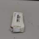 SANATO Nickel Cylindrical Floor Mounted Stainless Steel 304 Door Stop Door Stopper with Black Rubber, 2 Pack