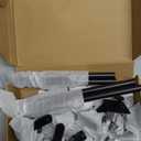 10 Pieces Bathroom Accessories Set, Bathroom Hardware Set, 24 inch Towel Bar, Towel Racks for Bathroom, Robe Towel Hooks, Toilet Paper Holder Wall Mounted, Black