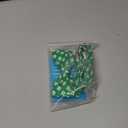 Maca Bates St. Patrick's Day Shamrock Dog Collar,Fancy Bow Tie,Medium Girl Boy Dogs, Checkered Lucky Clover Pattern,Adjustable Durable Soft Checkered Collars Irish Gift for Male Female Puppy