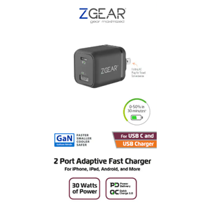 2 Port Adaptive Fast Charger