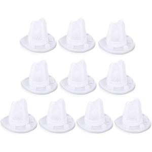 10 Packs VF110 Filters Replacement for Black and Decker Hand Vacuum Filter by Replaces CHV1410L HHVI315JO42 CHV9610 CHV1210 CHV1510 HHVI315JO32 HHVI320JR02 BDH2000L 90558113-01