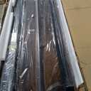 Rolanstar Twin Bed Frame with 4 Storage Drawers, Charging Station and LED Lights, Metal Platform Bed with 2-Tier Storage Headboard, No Box Spring Needed, Easy Assembly, Noise-Free, Rustic Brown