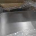 EKO Madison Matte Stainless 50 Liter/13.2 Gallon Step Trash Can w/Inner Liner - Fingerprint Resistant Finish