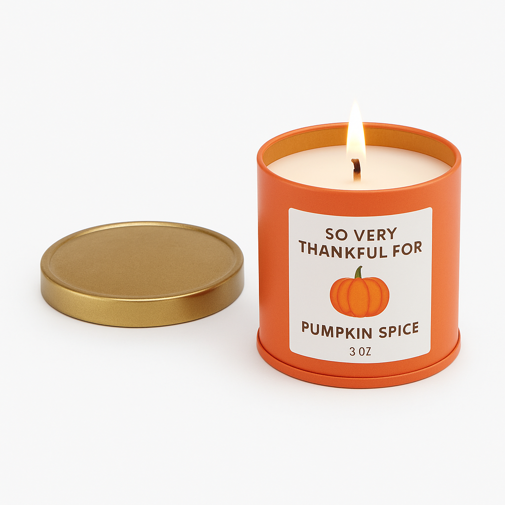 So Very Thankful For Pumpkin Spice Candle 3 OZ