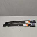 42 Inch Mower Blades for Craftsman LT1000 LT2000 T110 YT3000 138971 532138971 Poulan Pro 42" Deck Riding Mower Lawn Tractor PP19A42 Husqvarna YTH18542 (5 Point Star)