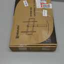 Universal Swivel TV Stand/Base Table Top Stand 40 to 86 inch TVs 110 Degree Swivel, 5 Level Height Adjustable, Heavy Duty Tempered Glass Base, Holds up 132lbs Screens, HT04B-003