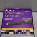 Roku Streaming Stick 4K - HDR & Dolby Vision Roku Streaming Device for TV with Voice Remote & Long-Range Wi-Fi - Free & Live TV