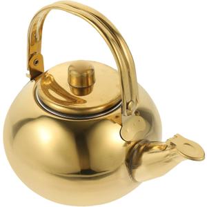 KICHOUSE Stainless Steel Pot Stovetop Kettle Spout Cover Tea Accessory for Daily Use