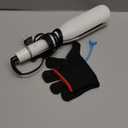 S-Shaped Curling Iron for Beach Waves, 1.5-Inch Barrel with Tourmaline Ceramic & Dual Voltage for Wet & Dry Hair, 30s Fast Heat, 4 Temp Settings (320-410F), Auto Shut-Off (White)