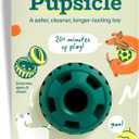 WOOF Pupsicle - Long-Lasting Interactive Dog Toy to Keep Your Pup Busy and Distracted - Safe for Dogs - Low-Mess Design - Dog Toys for Small Dogs 10-25 lbs (Green)