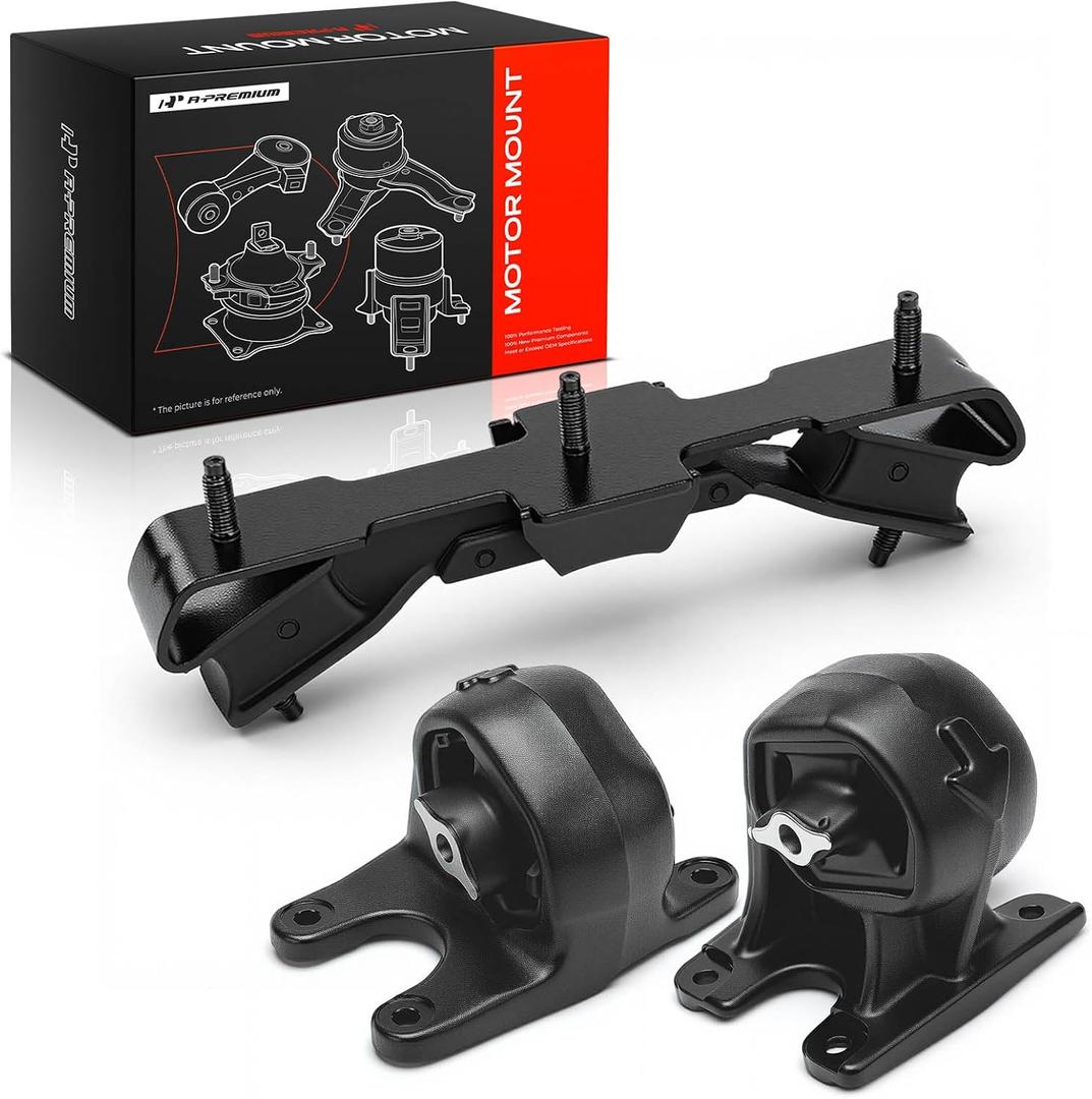 A-Premium 3PCS Engine Motor Mount and Transmission Mount Set Compatible with Ram 2500 5.7L 2015-2019, 2500 6.4L 2014-2016, 3500 5.7L 2015-2018, 3500 6.4L 2014-2016
