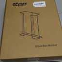 L Size Gloves Box Holder Glovesbox Wire Rack Dispenser for Gloves,Tissues Paper Towels Organizer - Mounting Accessories Included - Holds 3 boxes - Perfect for Lab, Food Service and Home (Medium)