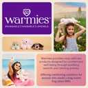 Warmies Black Labrador Microwavable, Hot or Cold for Cool Relaxation and Warm Relief, Lavender Scented Cozy Plush Animal