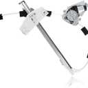 Front Driver Power Window Regulator with Motor Assembly Compatible for Jeep Liberty KJ 2002-2006 Left Replace 741-526 55360031AM 55360031AB 55360031AG(Ball Stud Style Only)