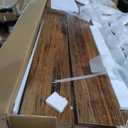 LITTLE TREE 63 Inches Long Sofa Table, Industrial Console Table for Entryway, Wooden Sofa Table for Living Room, Behind Couch Table, Rectangle Hallway Foyer Table for Entrance, Rustic Brown