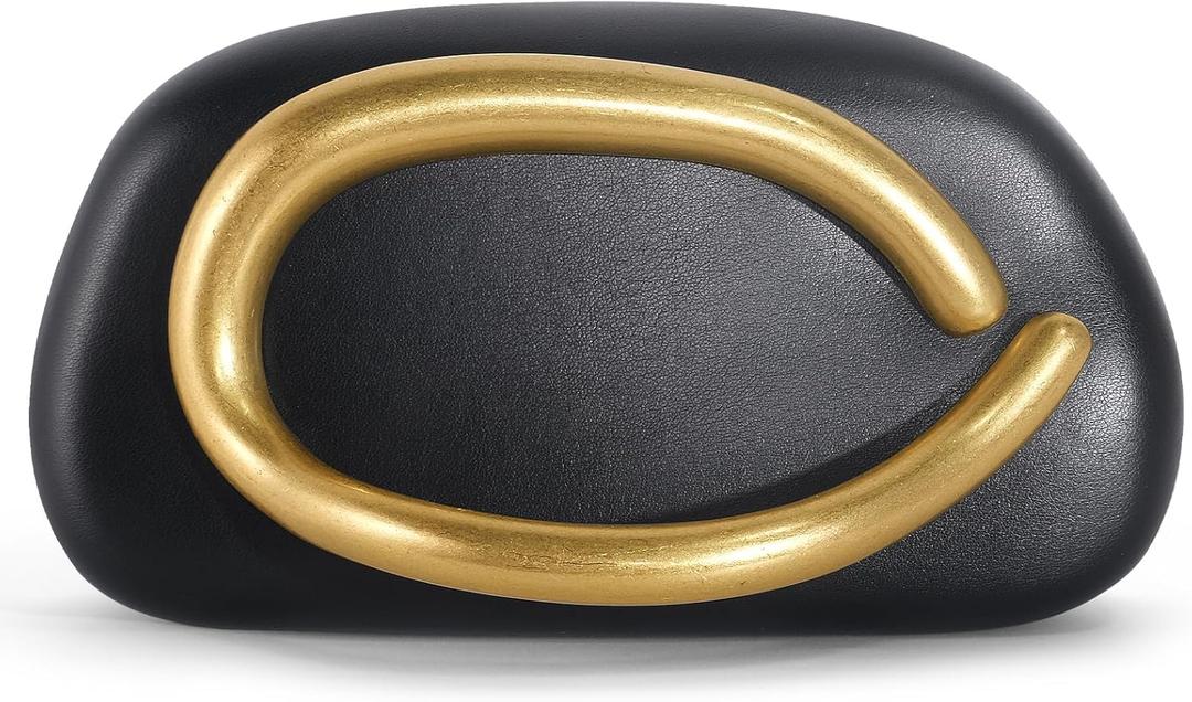 Clutch Purses for Women Formal, PU Leather/Marble Acrylic Evening Bags with Chain, Trendy Metal Handle Purses 2025