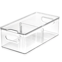 iDeSIGH+The Home Edit,Divided Freezer Bin, Bac Compartmente