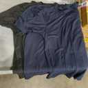 32 Degrees Mens 4 Pack Cool Crewneck T-Shirt | Anti-Odor | Quick Drying | 4-Way Stretch (Large, 2 Black/ 2 Navy)
