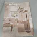 Soalmost Washable Area Rug Large Soft Grey Rugs for Living Room