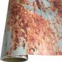 Rusty Pattern Car Vinyl Wrap 11.8 x 59 Inch Car Paint Protection Film Self Adhesive Vinyl Decals for Vehicle Motorbike Boat Body